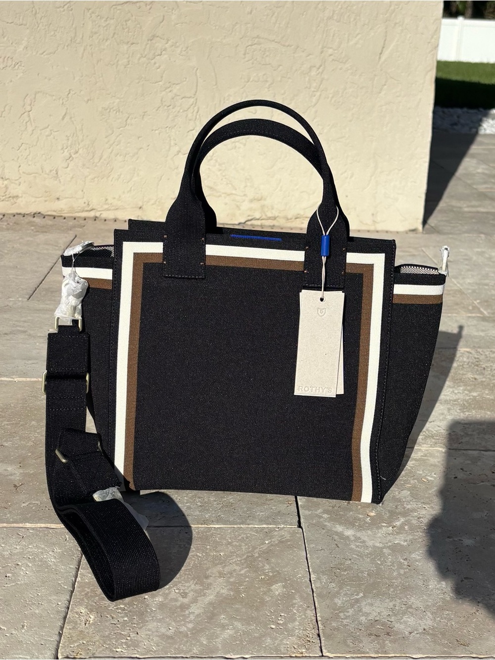 NWT Rothy's The Handbag in Portobello